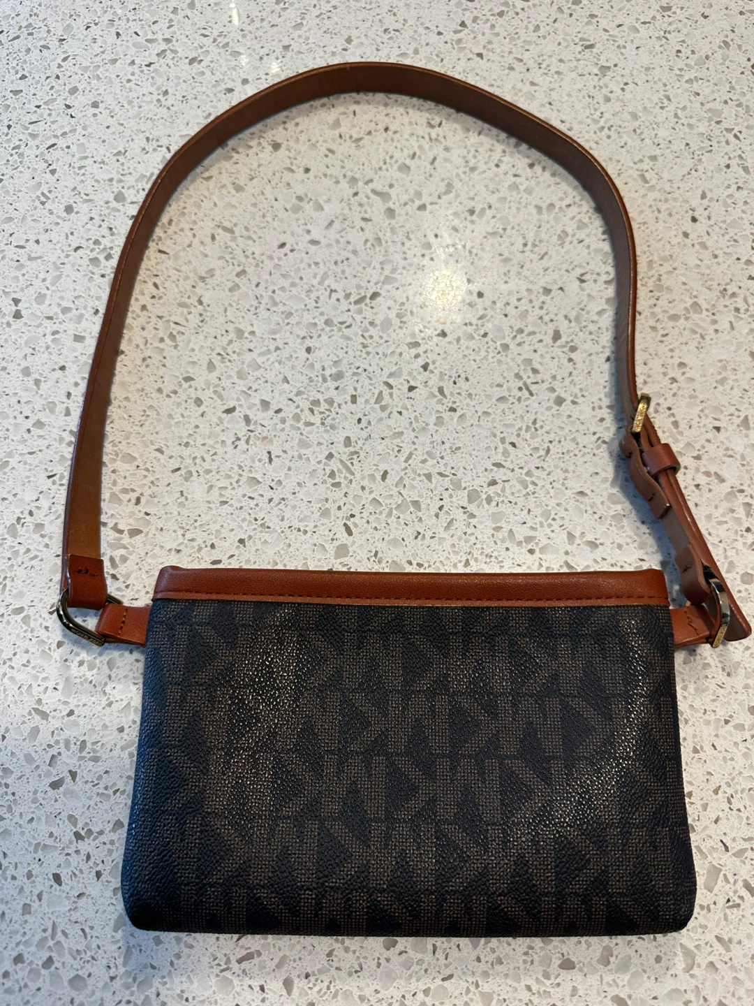 Michael Kors Signature Print Small Bag