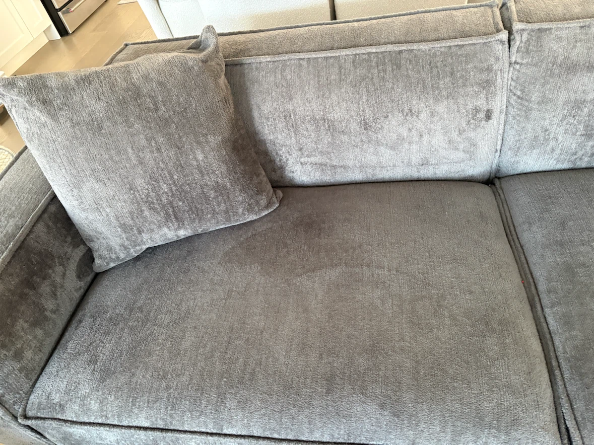 Grey Sofa with Cushions - photo 2