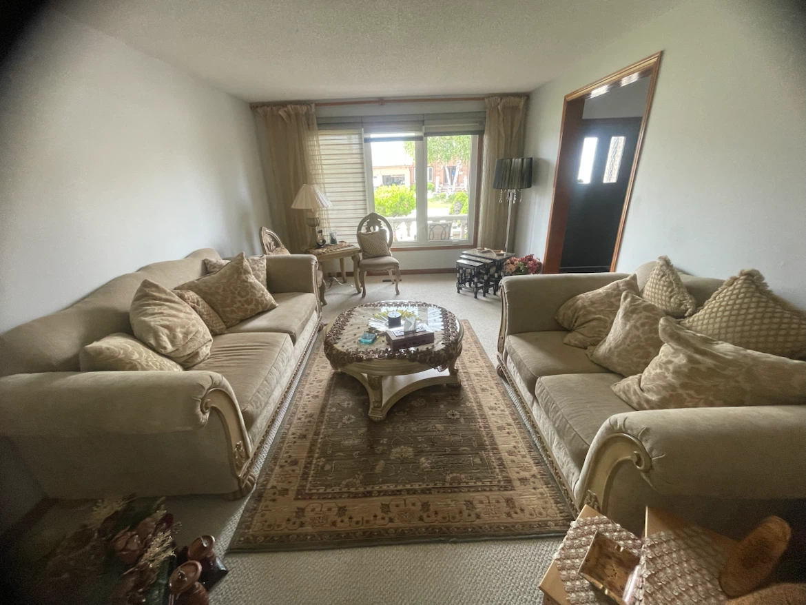 Ashley Couch Set Sofa With Coffee Table & Side Table