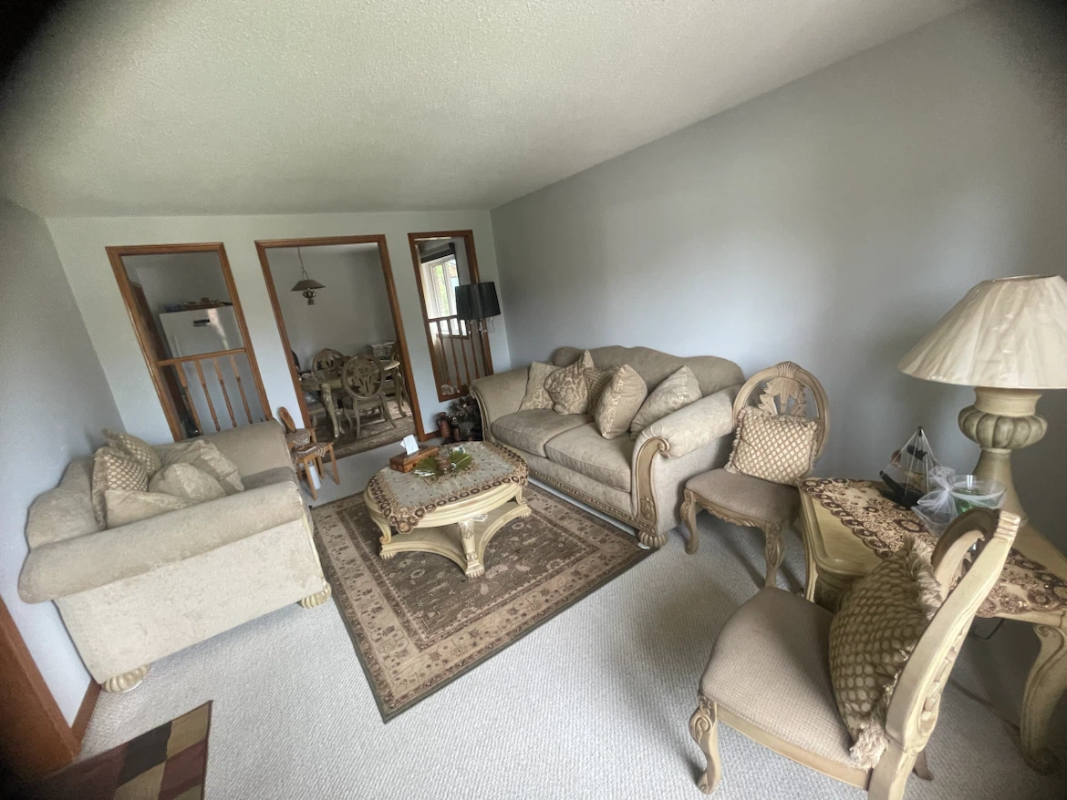 Ashley Couch Set Sofa With Coffee Table & Side Table - photo 2