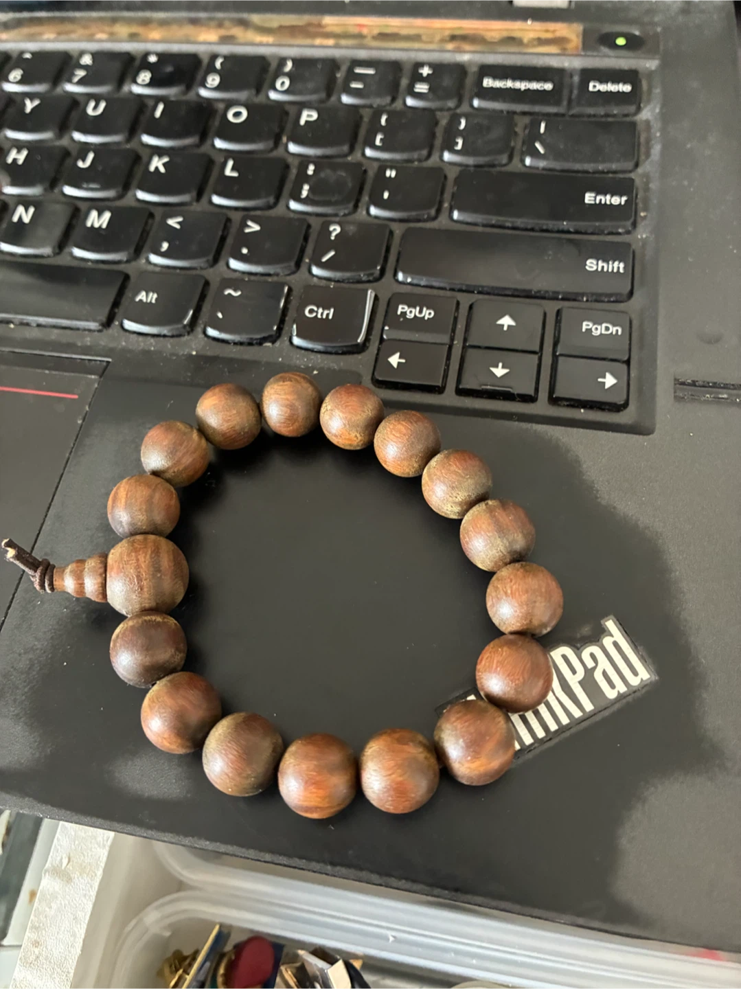Wooden Bead Bracelet
