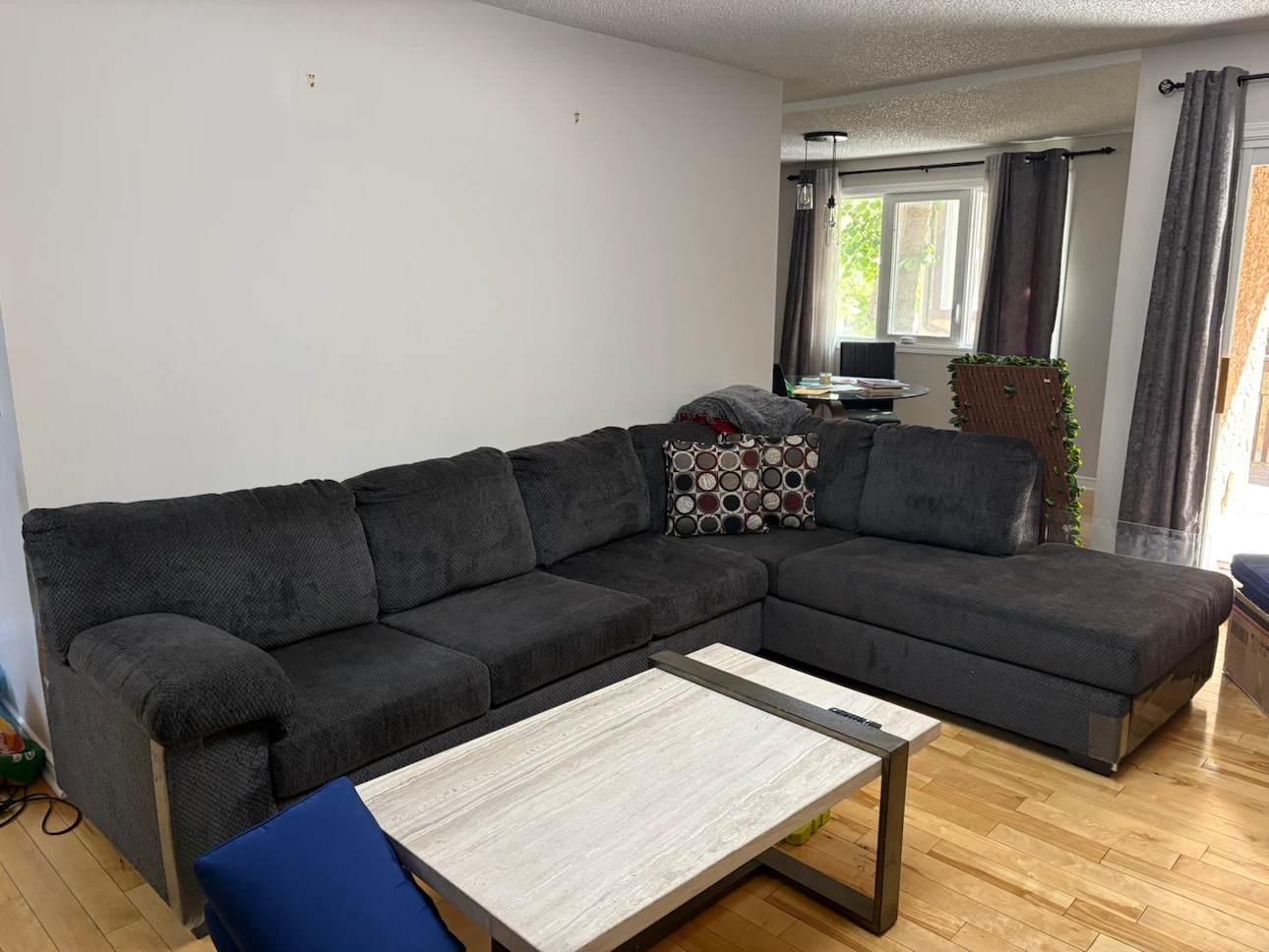 Dark Grey Sectional Sofa