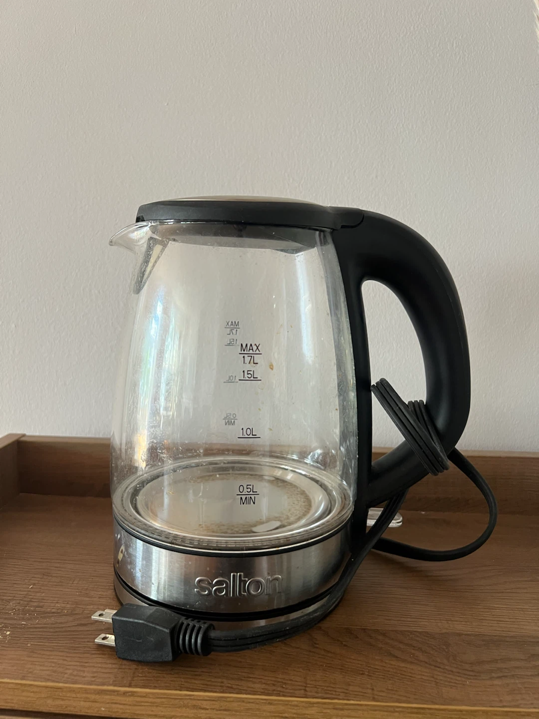 Salton Glass Electric Kettle