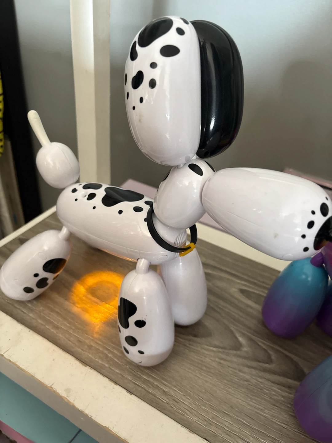 2 Squeakee Balloon Dog Toy - Dalmatian and Rainbow - photo 5