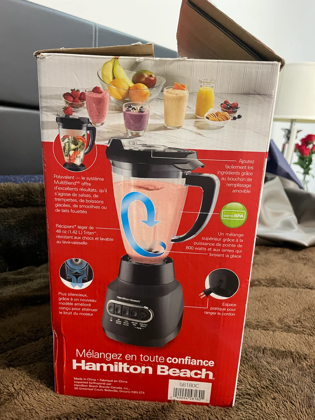 Hamilton Beach MultiBlend Blender Machine Base 48 oz - photo 3
