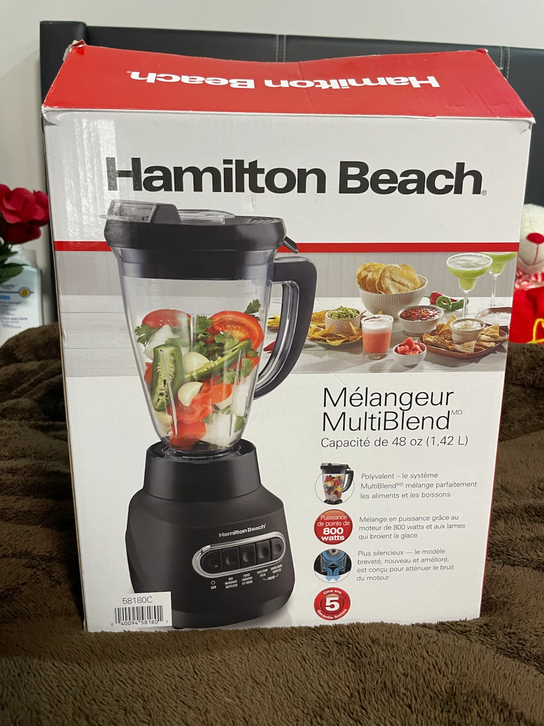 Hamilton Beach MultiBlend Blender Machine Base 48 oz - photo 4