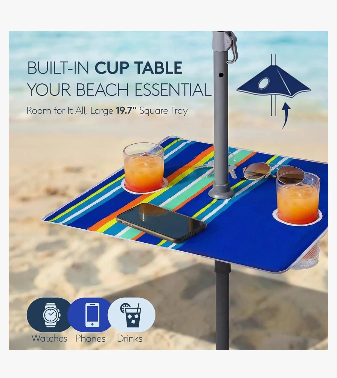 7ft Beach Umbrella - photo 2