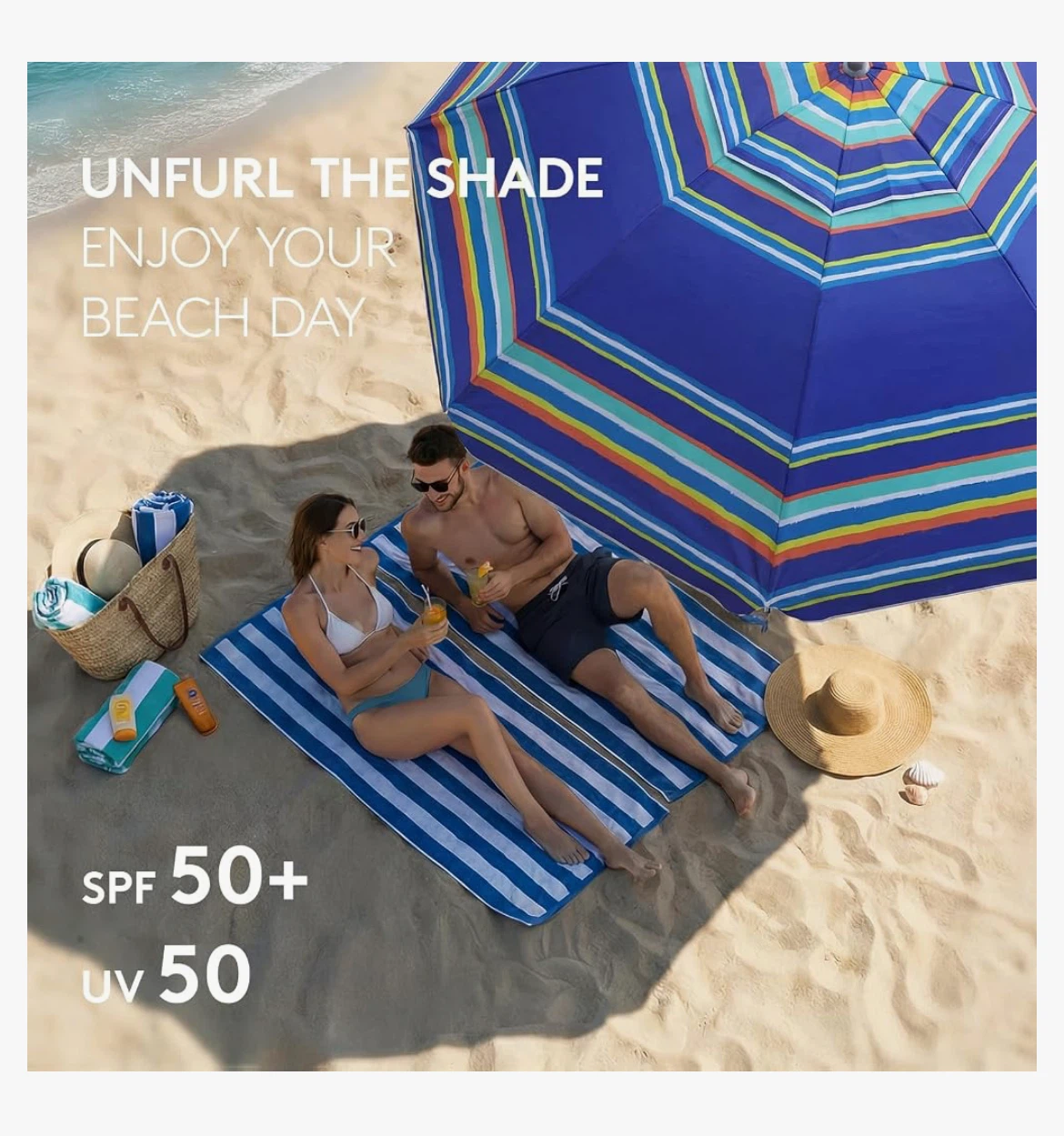 7ft Beach Umbrella - photo 3