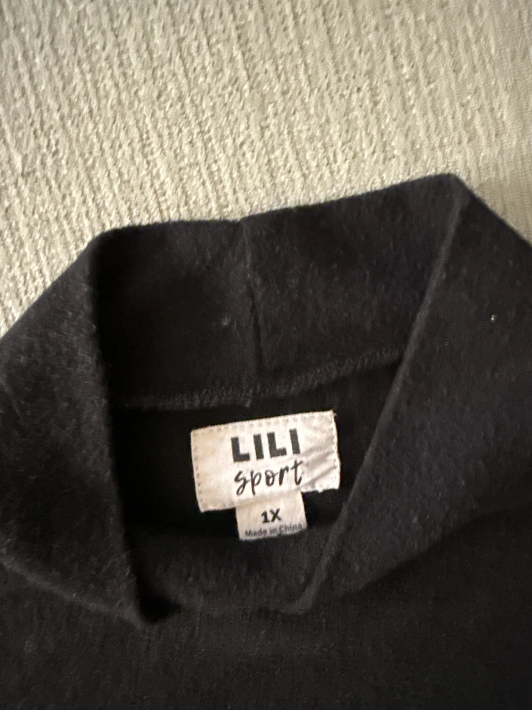 LILI sport Black Mock Neck Top - photo 3