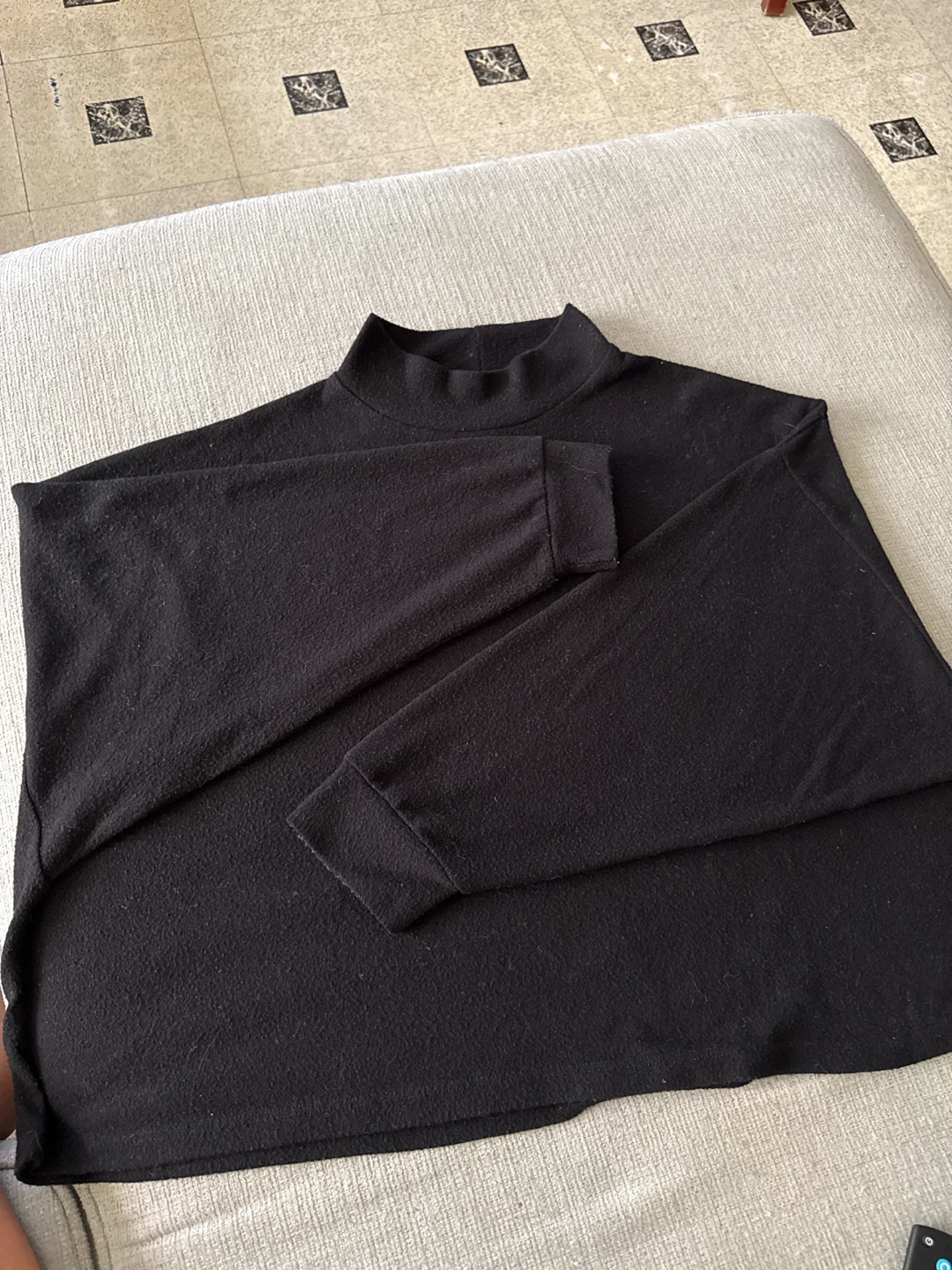 LILI sport Black Mock Neck Top - photo 4