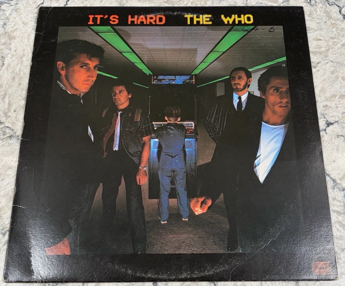 The Who It’s Hard (1982 🇨🇦 Pressing) Record (92 37311 CR)
