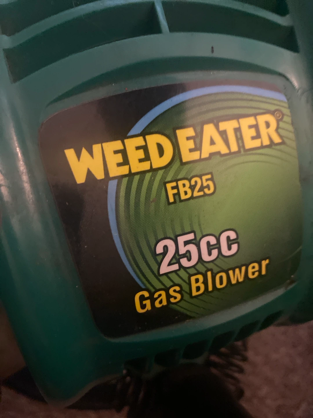 Weed Eater FB25 Gas Blower 25cc - photo 2