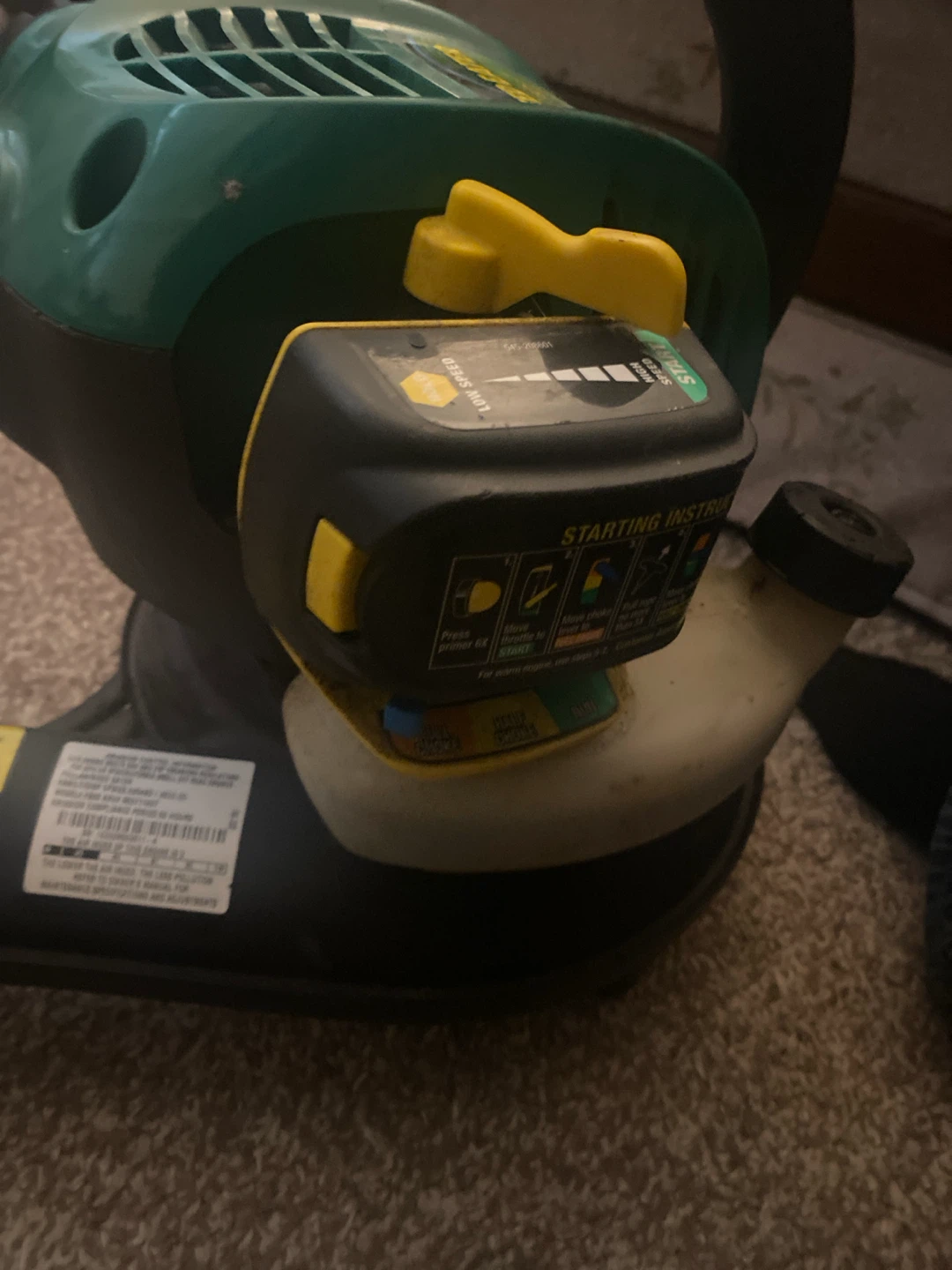 Weed Eater FB25 Gas Blower 25cc - photo 3