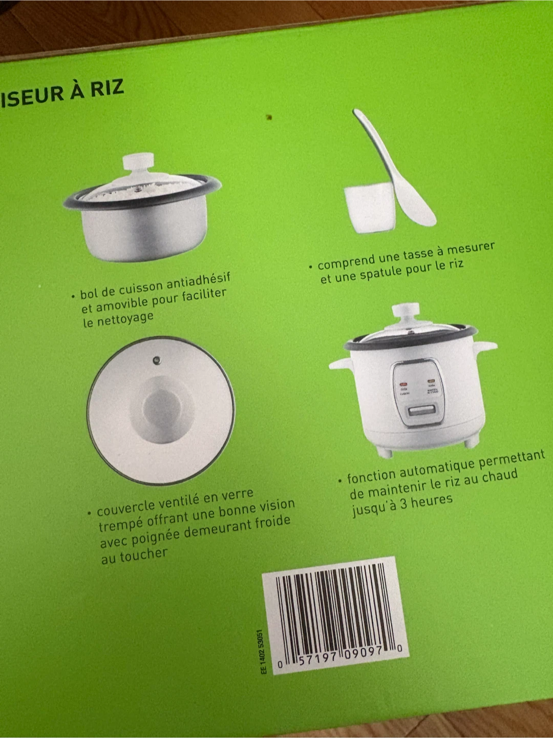 Everyday Essentials Rice Cooker - photo 2