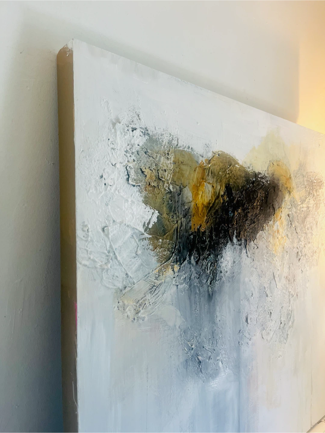 Original Oil Abstract - 40” x 40” - photo 4