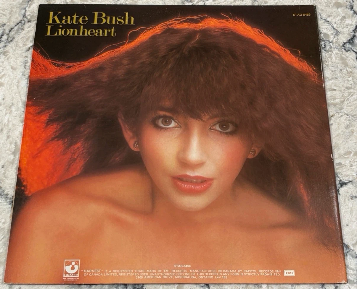 Kate Bush Lionheart Record 1978 🇨🇦 Press Harvest (STAO-6456) - photo 2