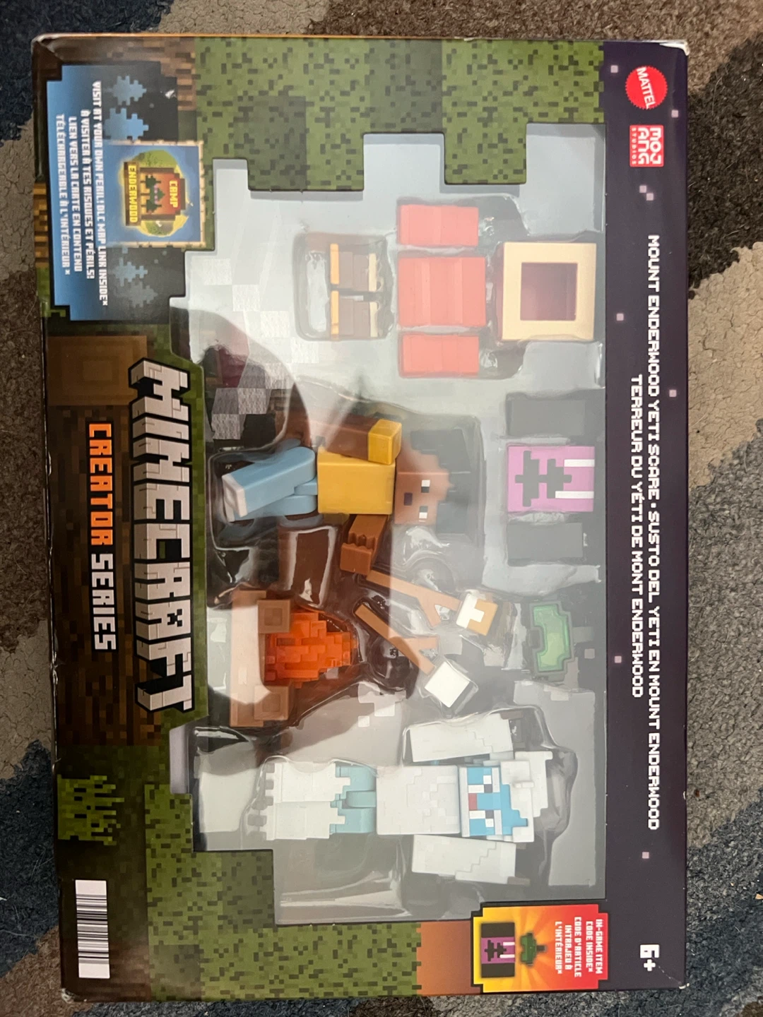 Minecraft Creator Series Mount Enderwood Yeti Scare Toy