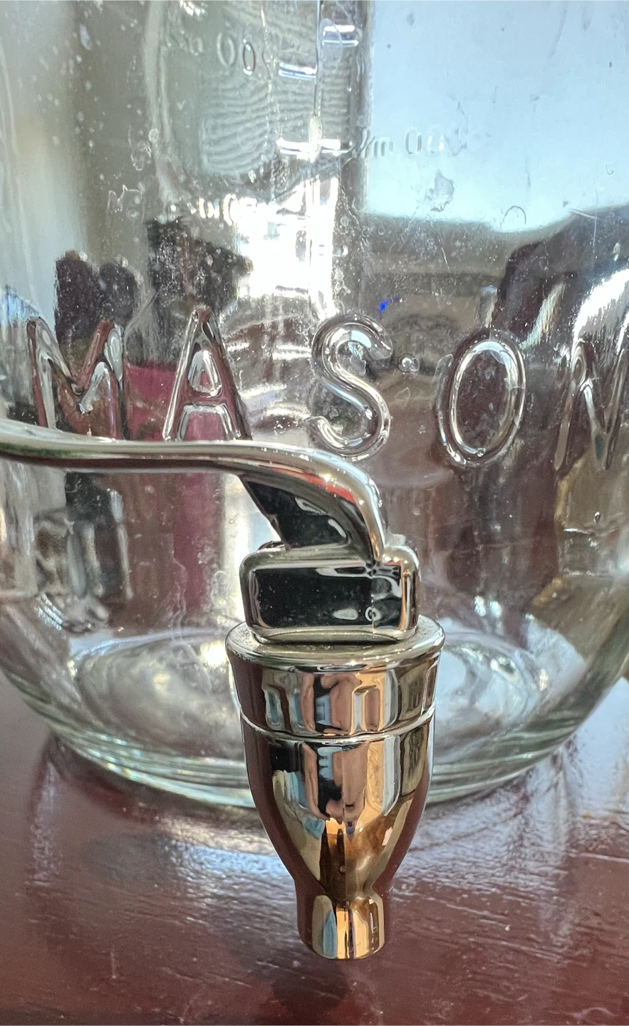 Mason Craft & More Glass Beverage Dispenser with Spigot - photo 2