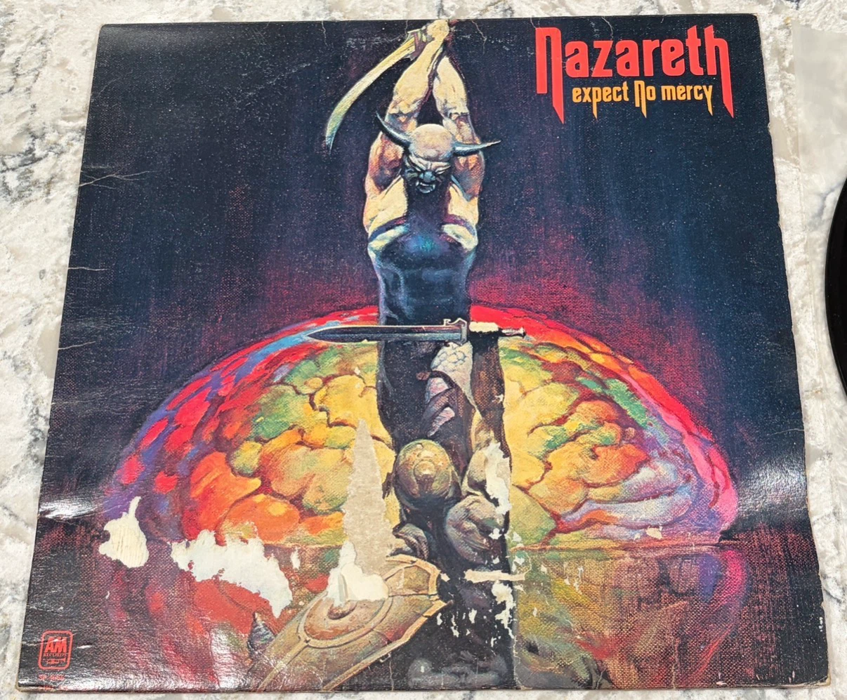 Nazareth "Expect No Mercy" 1977 Vinyl Record (SP-4666)