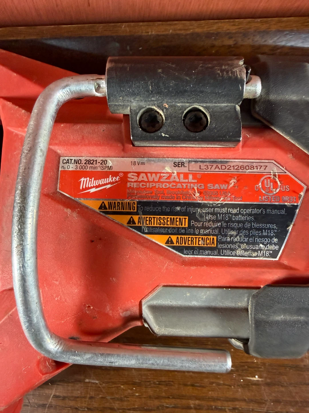 Milwaukee Tool M18 FUEL GEN-2 18V Lithium-Ion Brushless SAWZALL - photo 4