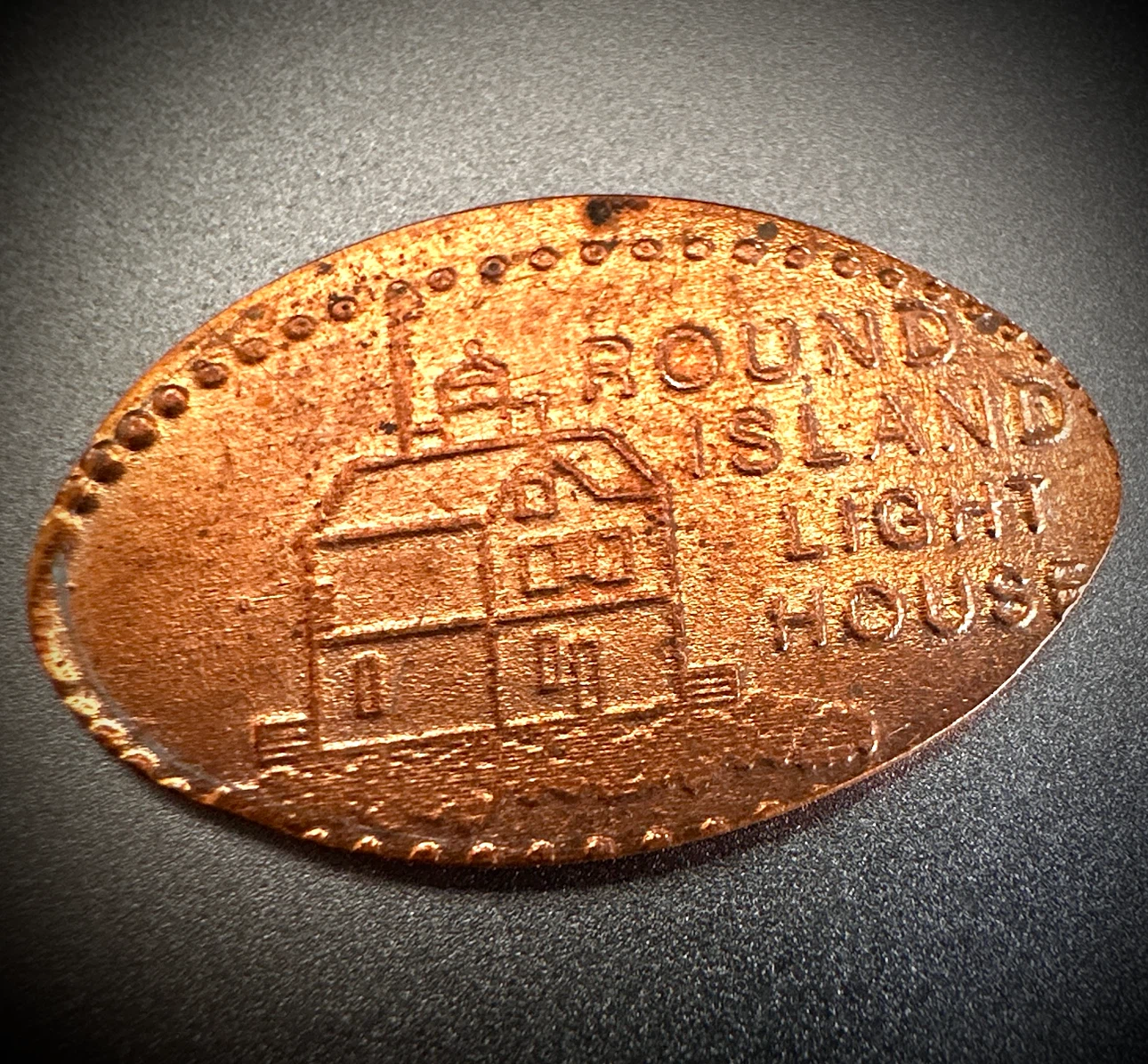 Round Island Lighthouse Souvenir Penny