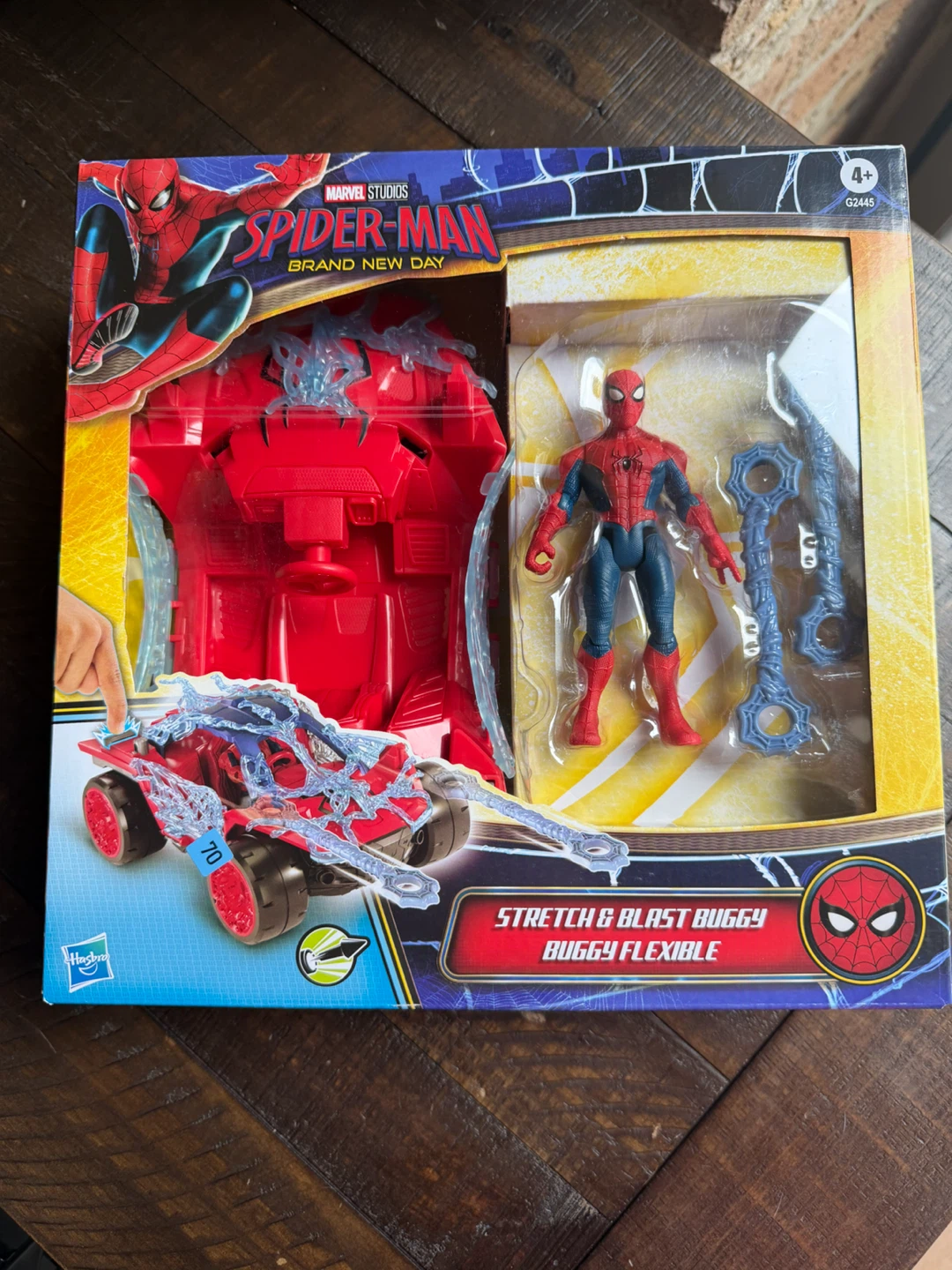 Marvel Spider-Man Stretch & Blast Buggy Toy