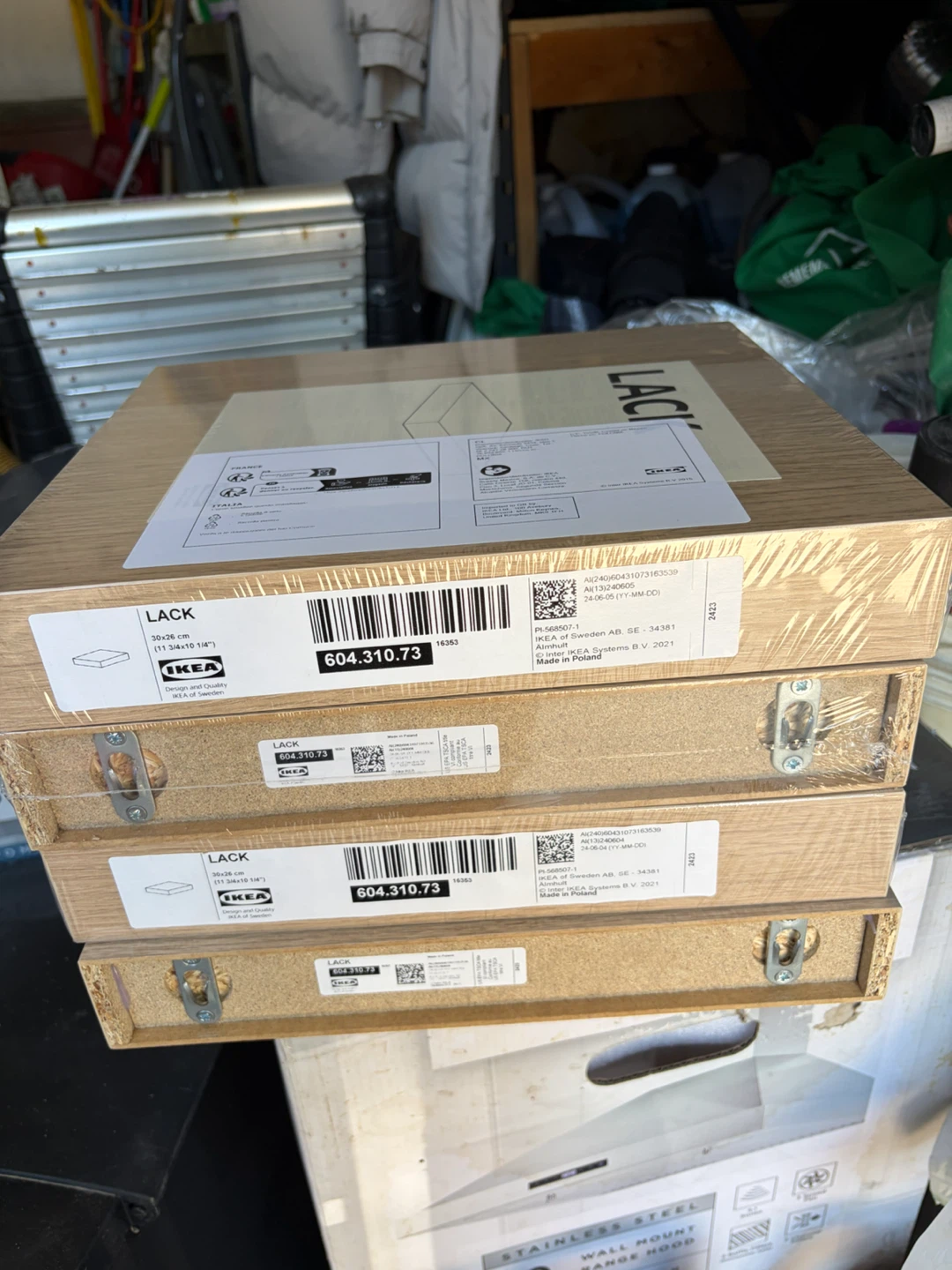 IKEA LACK Shelves - 4 Pack - photo 2