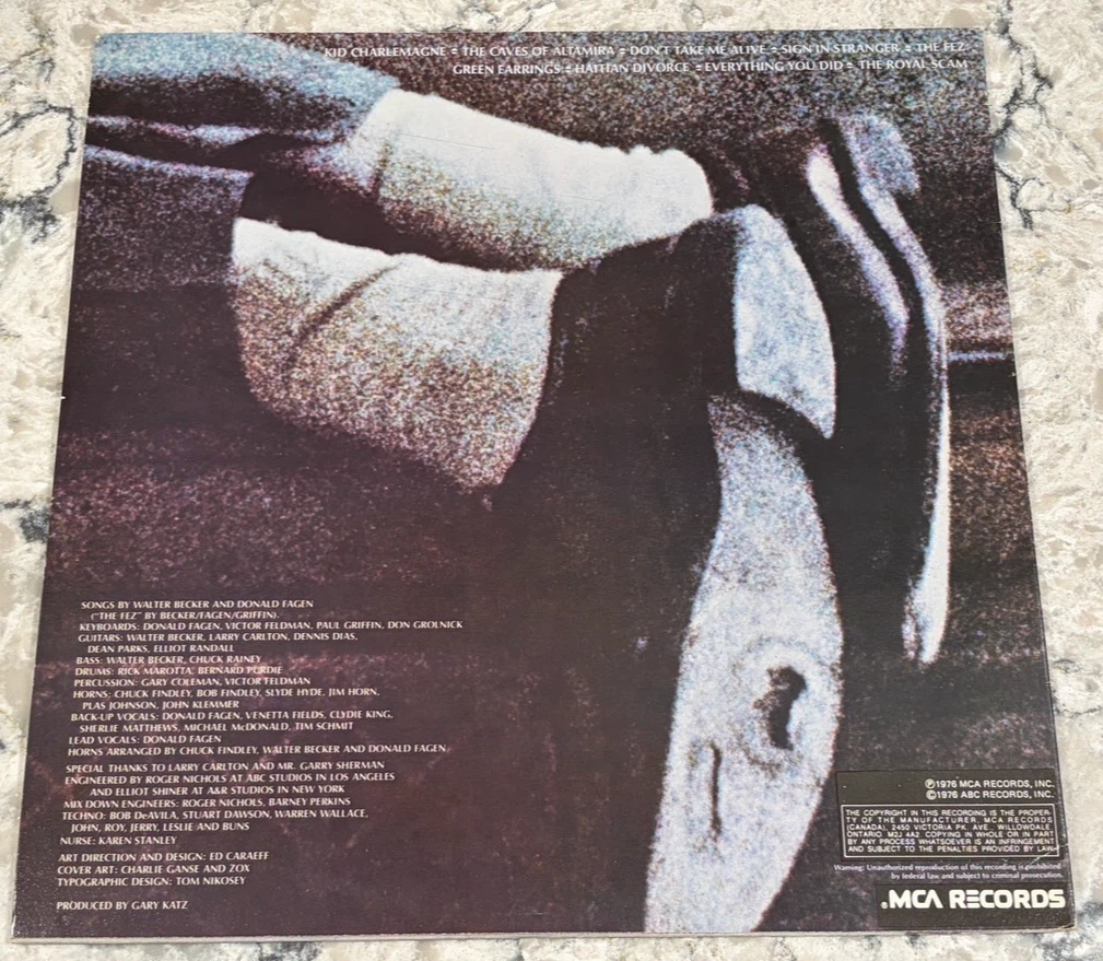 Steely Dan – The Royal Scam Record (MCA-37044) 1976 - photo 2