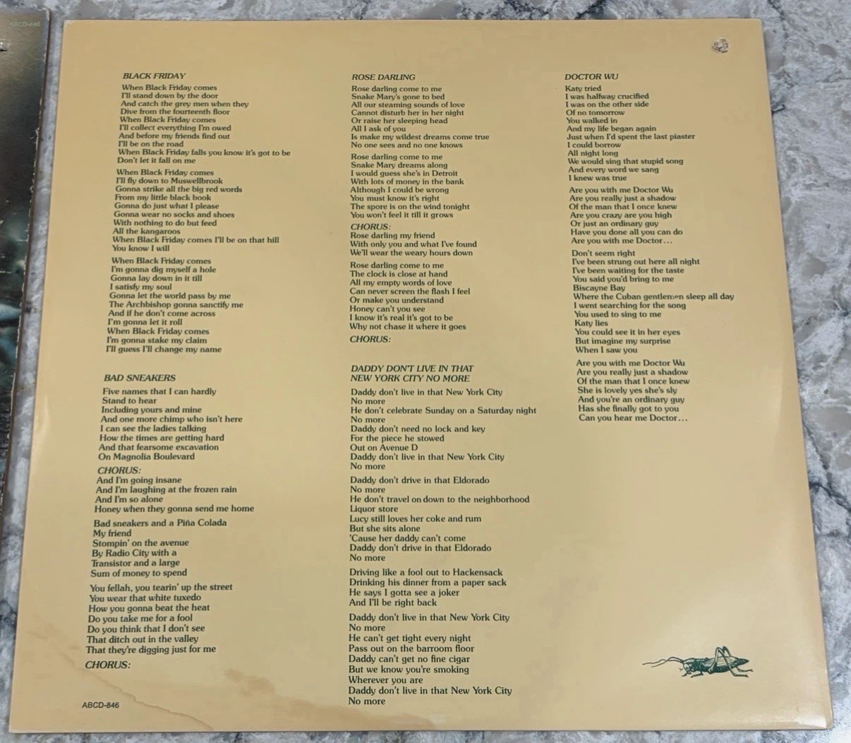 Steely Dan Katy Lied Record 1975 (ABCD-846) ABC Pressing - photo 3
