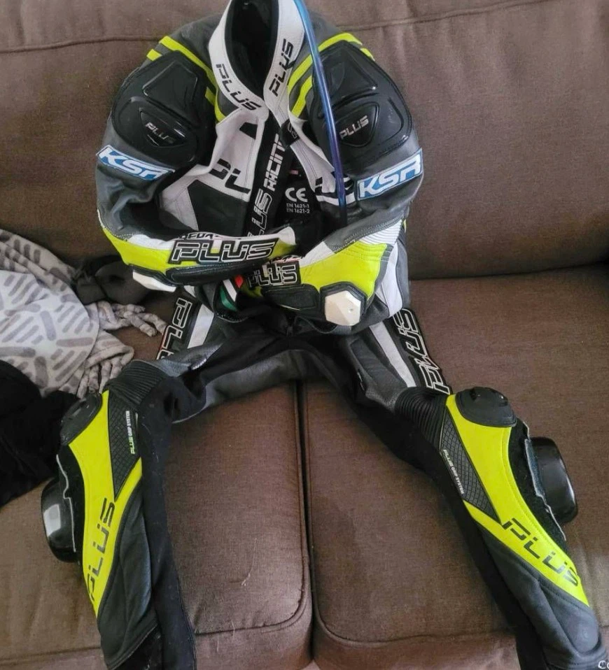 PLUS Racing Motorcycle Suit small