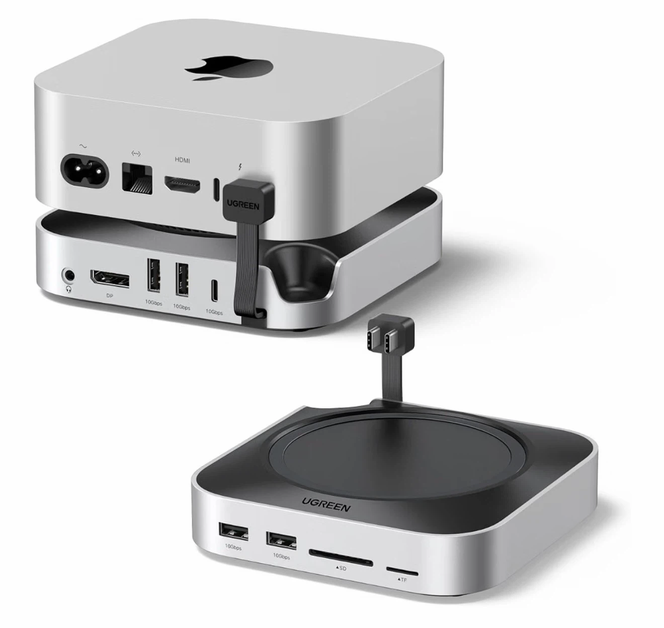 UGREEN M.2 NVMe SSD Enclosure and Hub for Mac Mini M1