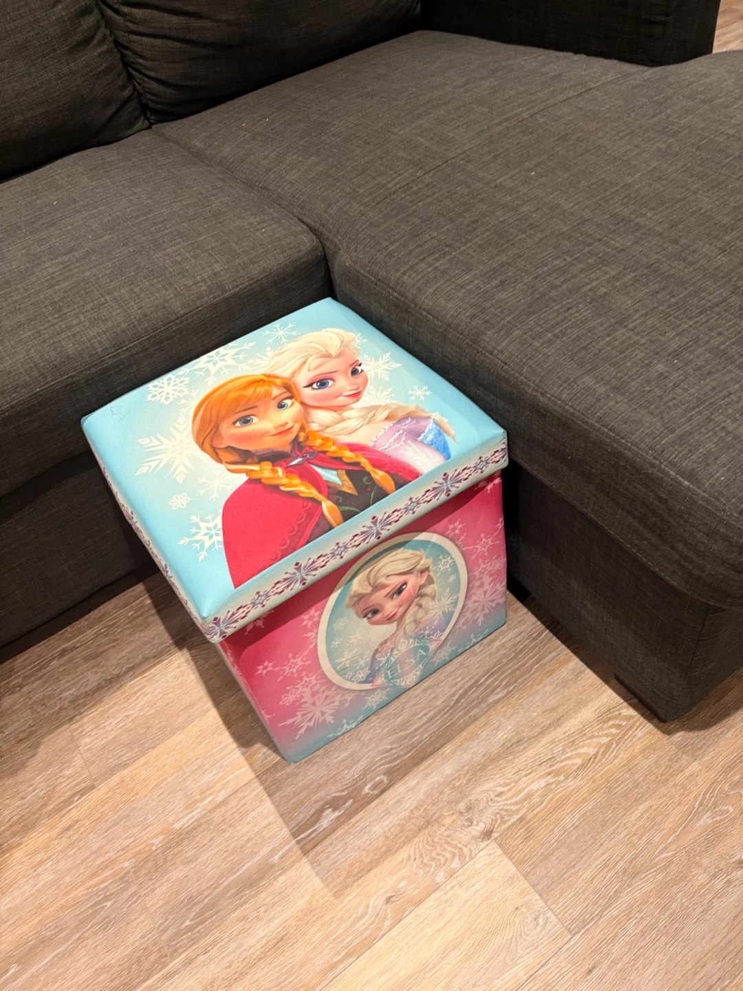 Frozen Storage Ottoman & LEGOs