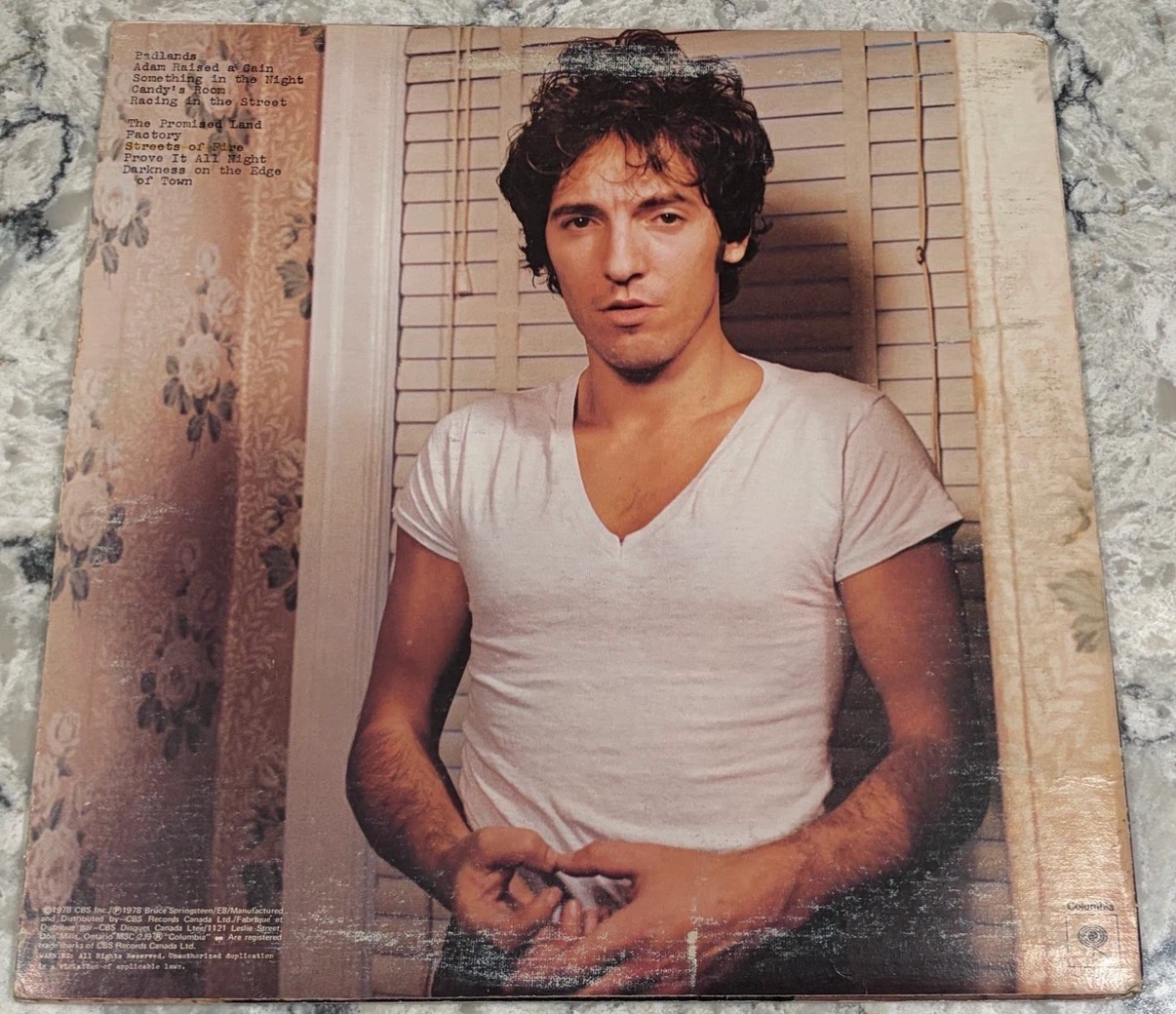 Bruce Springsteen Darkness on the Edge of Town Record PC 35318 - photo 2