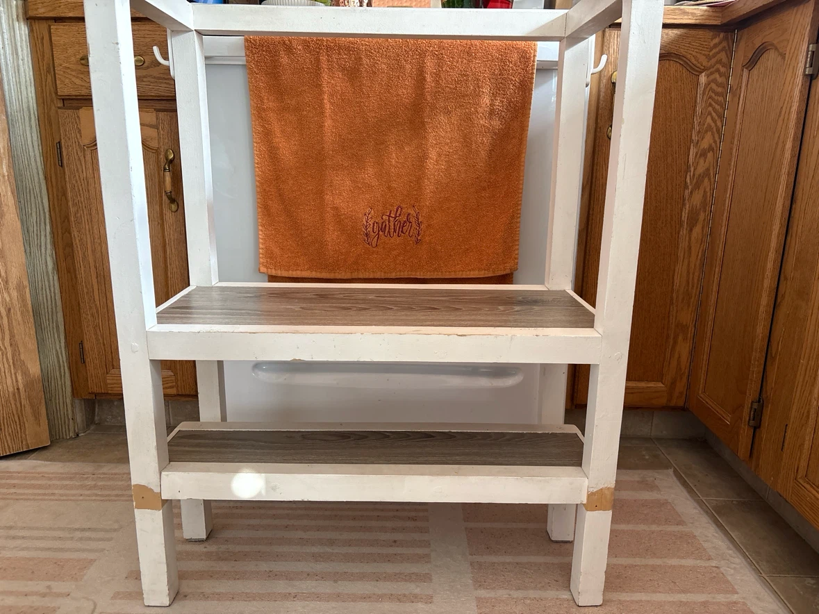 Wooden Kids Kitchen helper