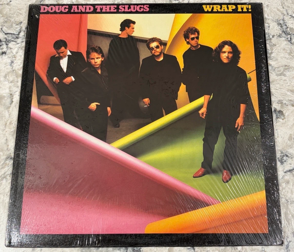 Doug and the Slugs Wrap It Vinyl (1981 🇨🇦 Ritdong)(KKL1-0430)