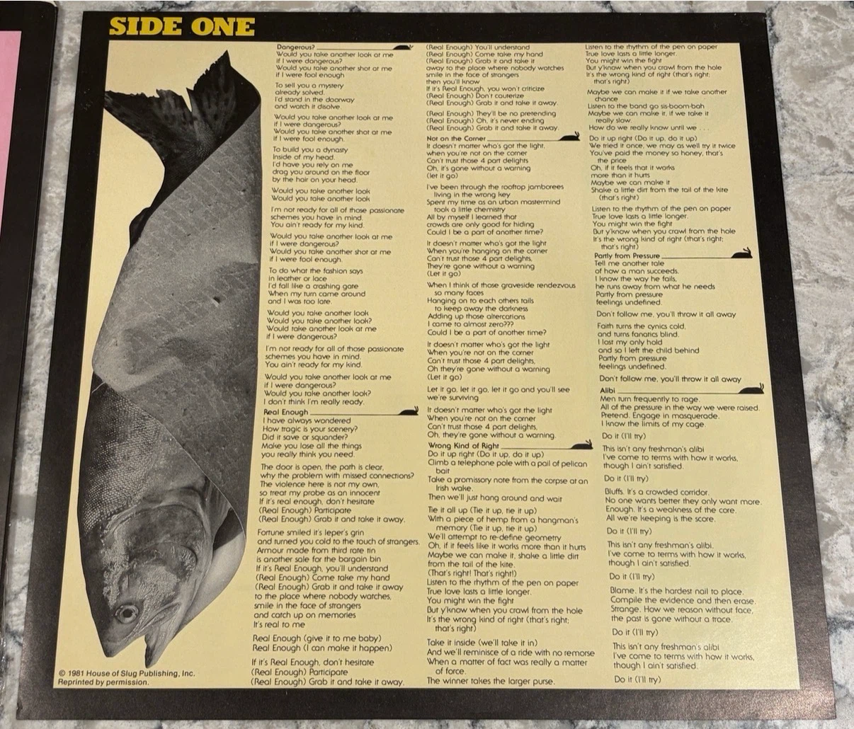 Doug and the Slugs Wrap It Vinyl (1981 🇨🇦 Ritdong)(KKL1-0430) - photo 5
