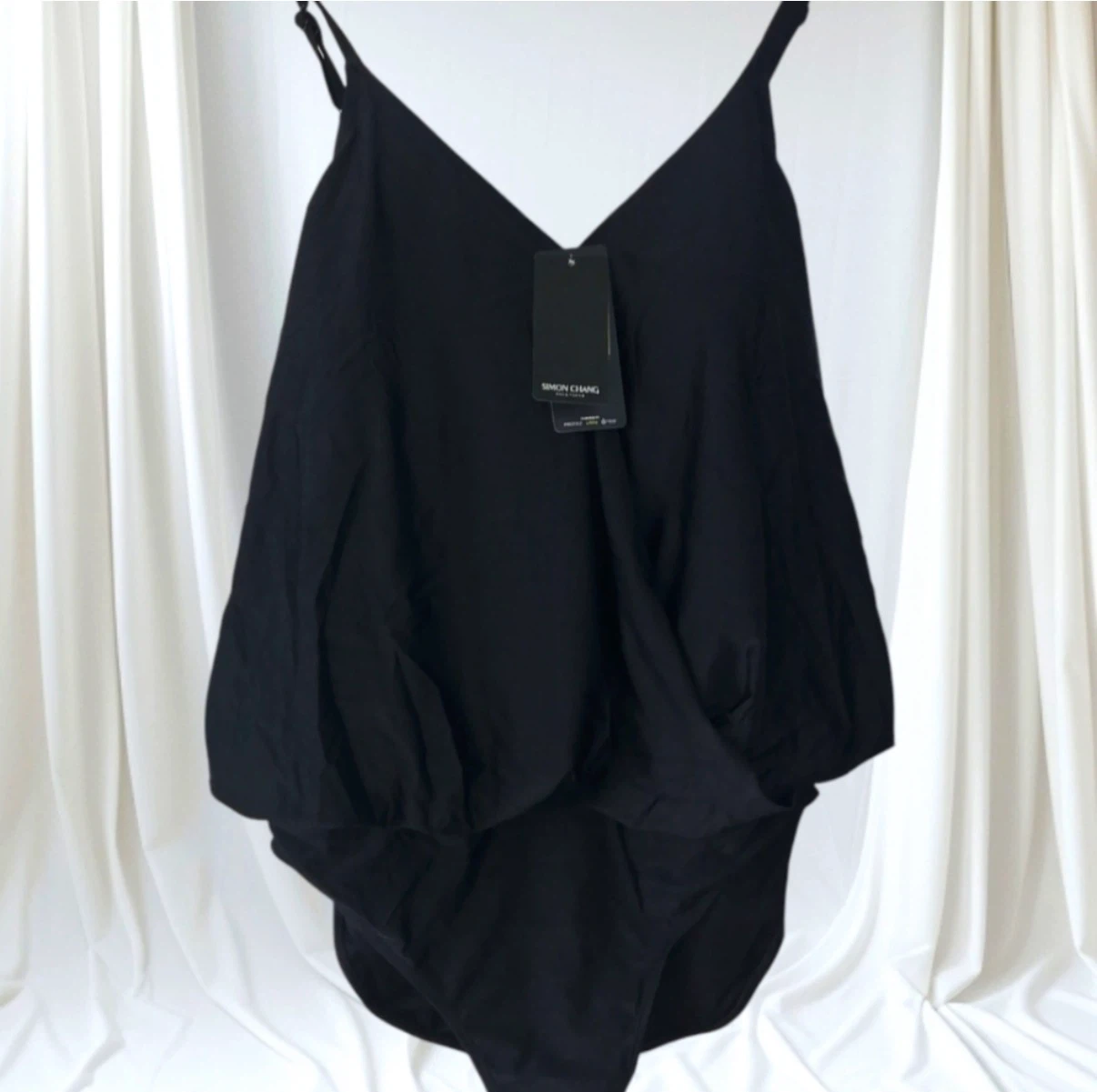 Simon Chang black bathing suit 18/1X
