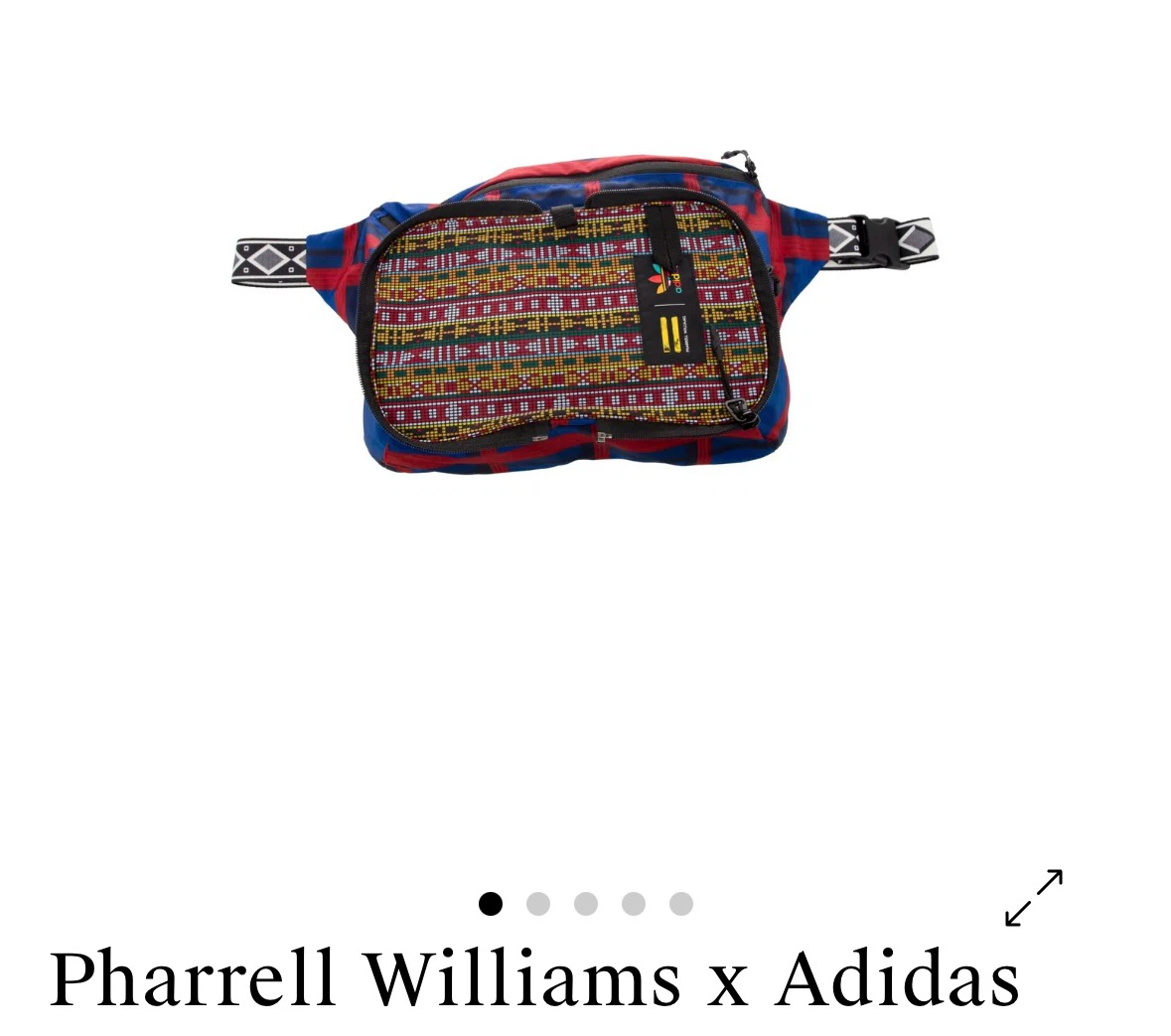 Pharrell Williams x Adidas Belt Bag - Blue Nylon