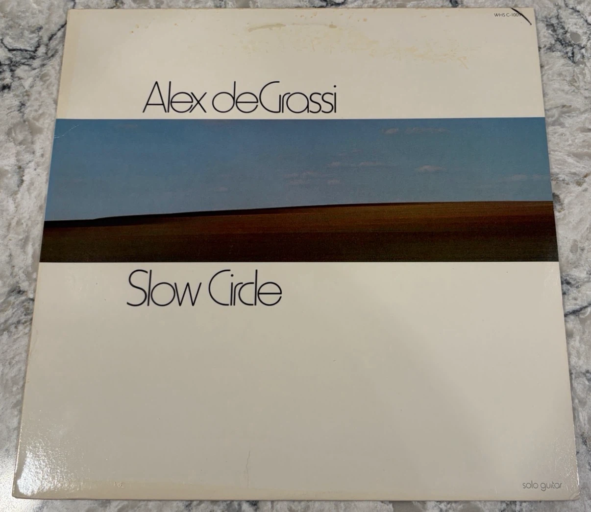 Alex de Grassi Slow Circle 1979 Vinyl Record (WH-1009)