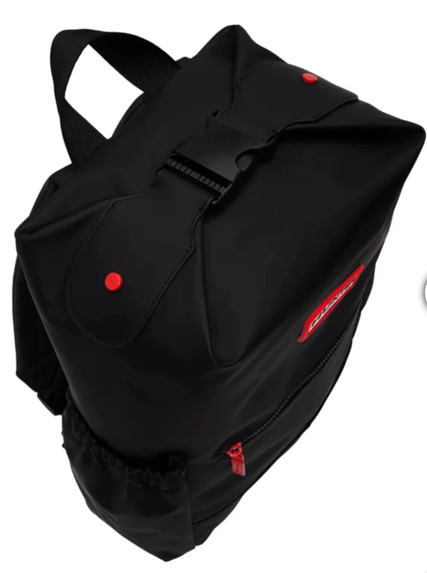 HUNTER Top Click Backpack, Laptop Bag in Smooth Black, NWT - photo 5
