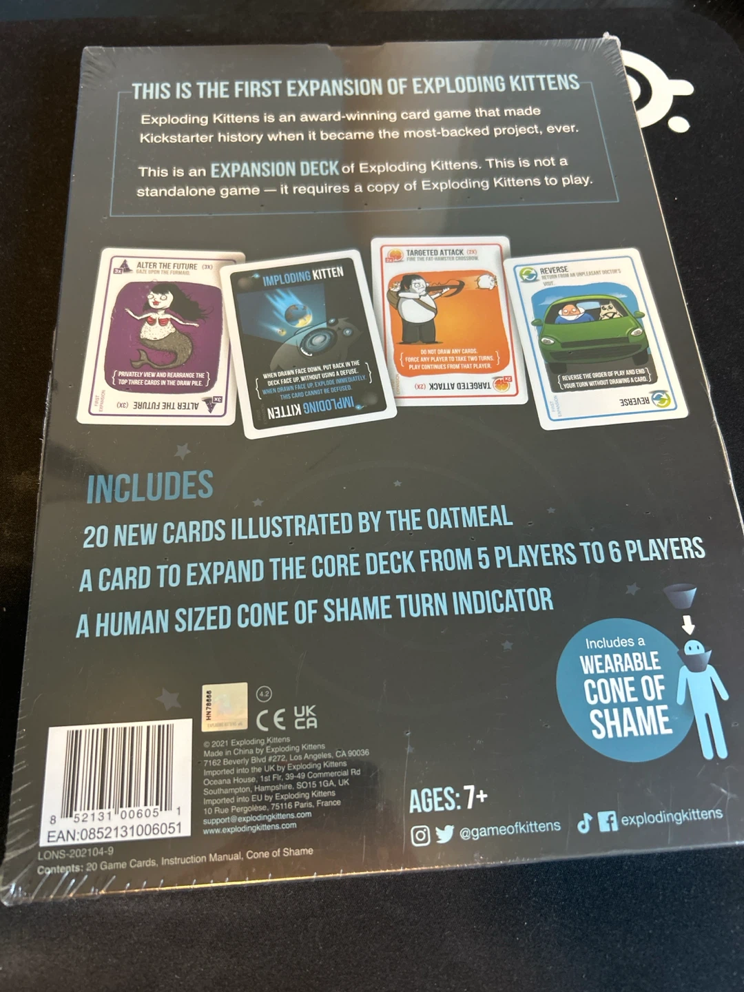 Imploding Kittens (Expansion Cards) - photo 2