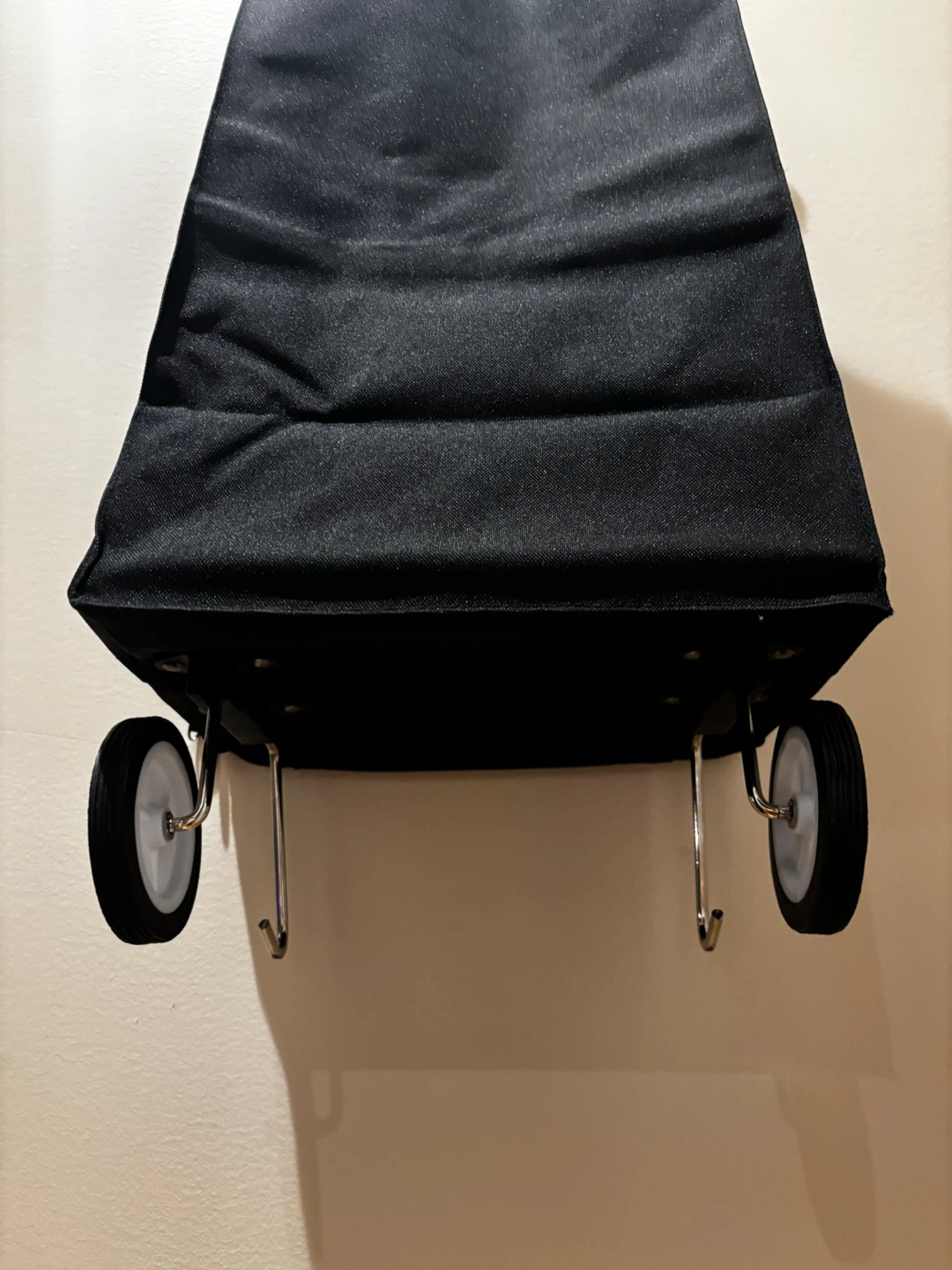 Federal Mogul Black Rolling Shopping Tote Bag - photo 3