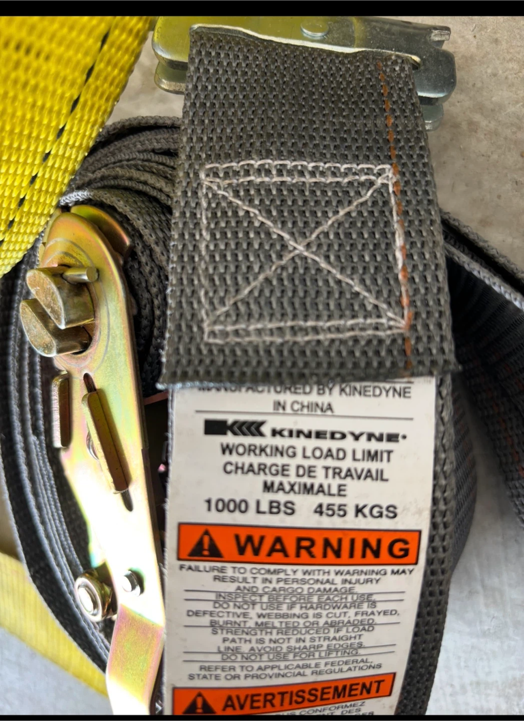 Ratchet Tie Down Straps (Set of 4) - photo 2