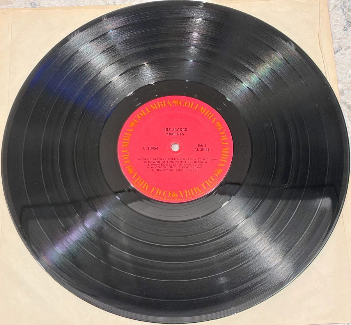 Boz Scaggs – Moments 1971 🇨🇦 Columbia (C 30454) Record - photo 3