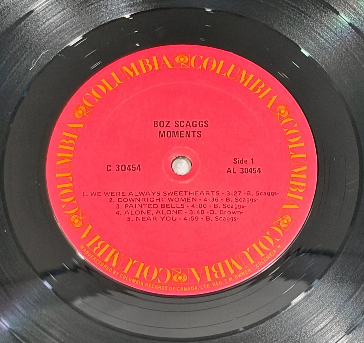 Boz Scaggs – Moments 1971 🇨🇦 Columbia (C 30454) Record - photo 5