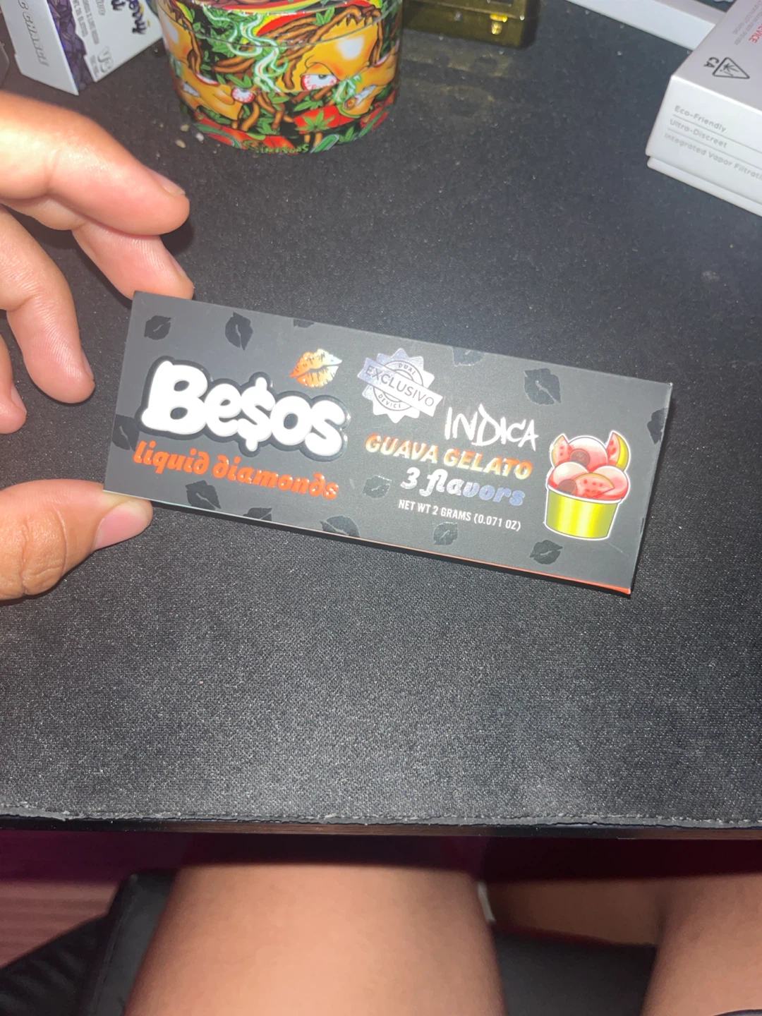 Besos Liquid Diamonds Guava Gelato Vape