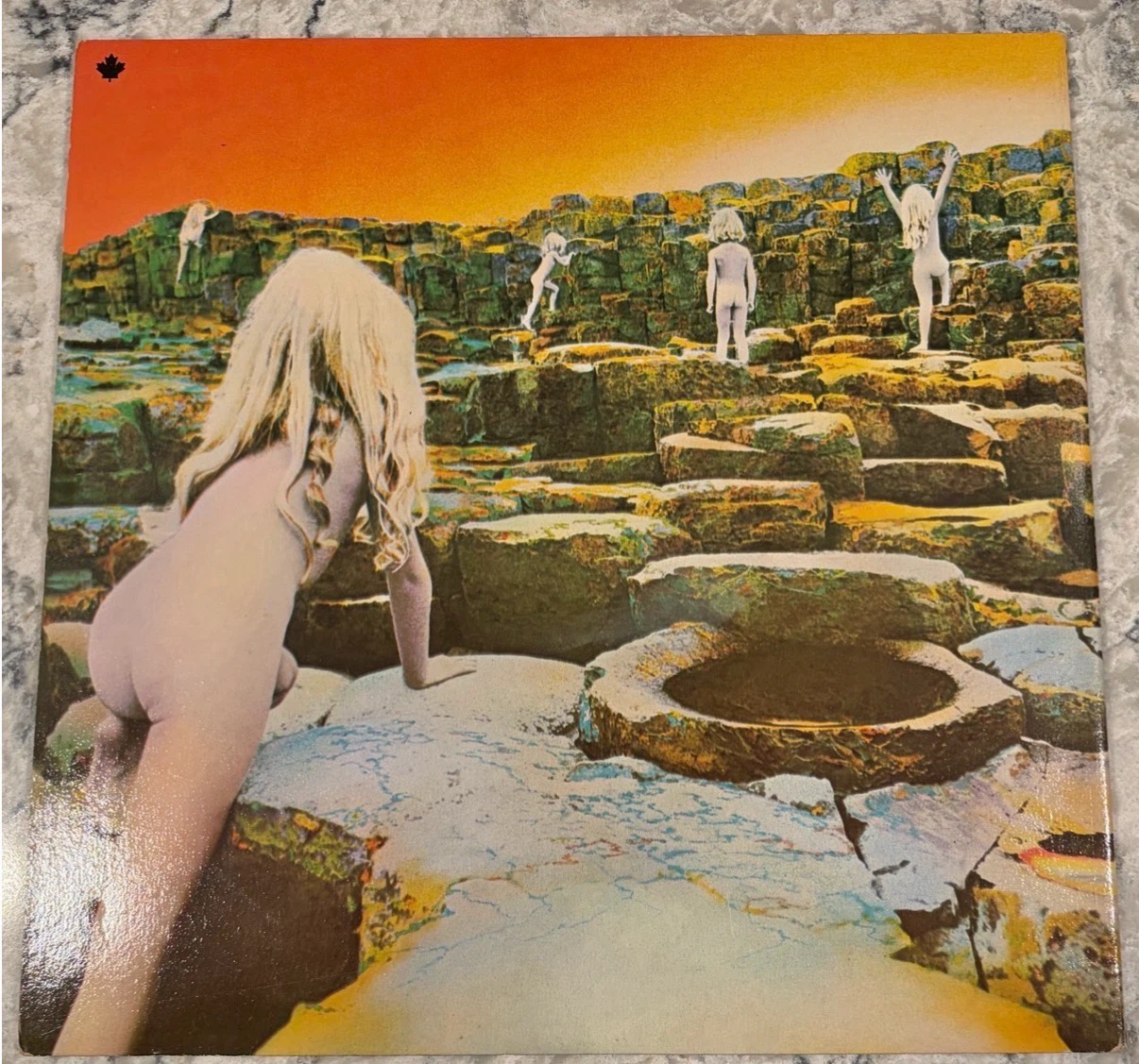 Led Zeppelin Houses of the Holy 1973 Record (SD 7255) Q 🇨🇦 Press - photo 2