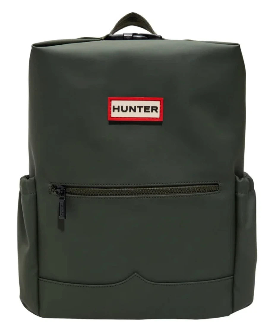HUNTER Top Click Backpack, Laptop Bag in Hunter Green, NWT