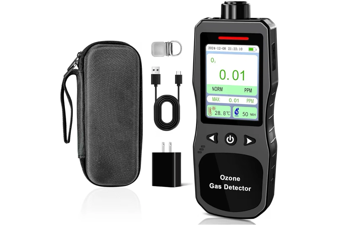 Ozone Gas Detector - Electrochemical Sensor - 0-20 PPM Range