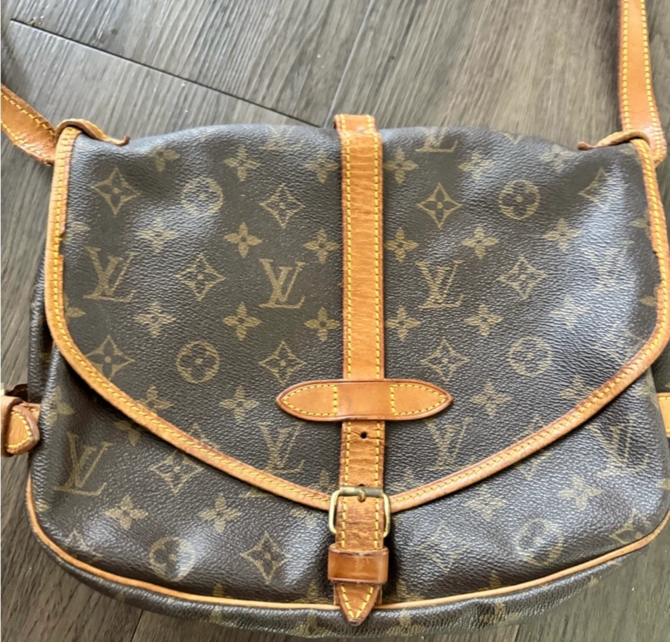 Authentic Louis Vuitton Monogram Shoulder Bag - photo 2
